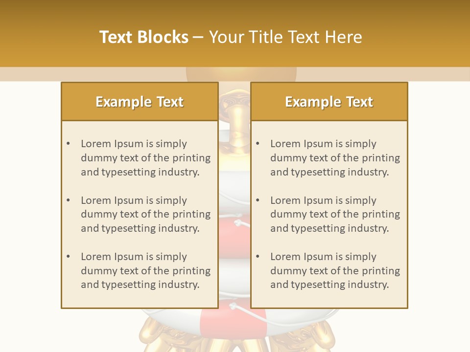 Help Toon Human PowerPoint Template