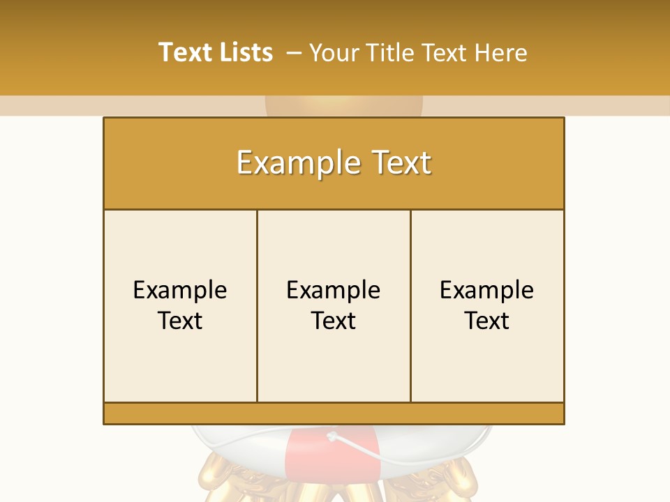 Help Toon Human PowerPoint Template