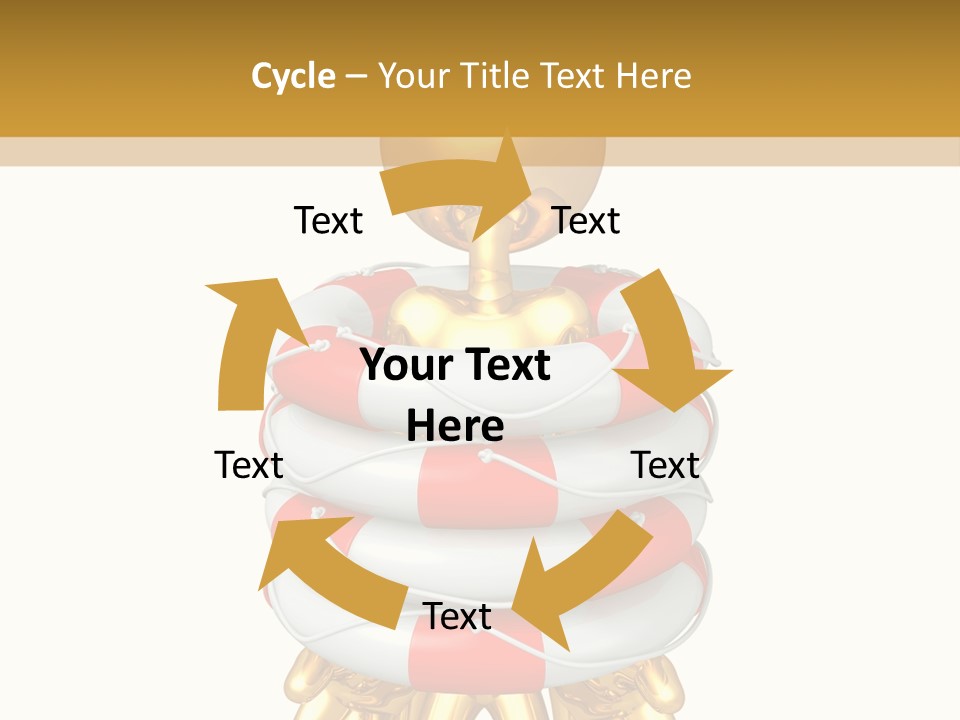 Help Toon Human PowerPoint Template