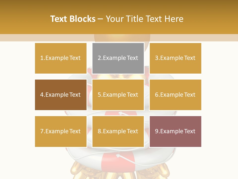 Help Toon Human PowerPoint Template