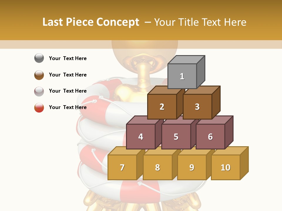 Help Toon Human PowerPoint Template