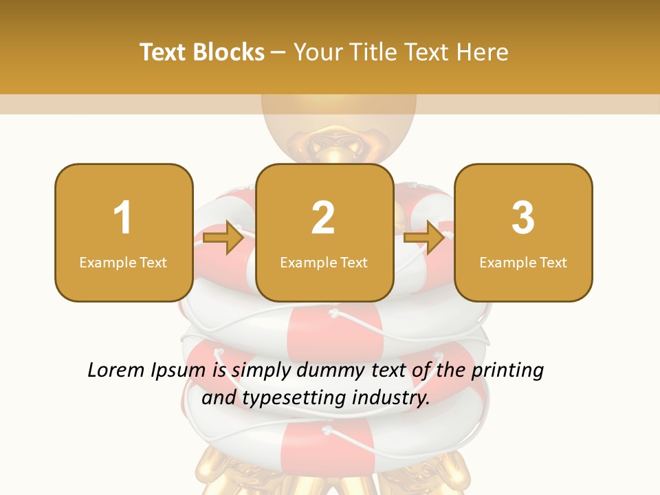 Help Toon Human PowerPoint Template