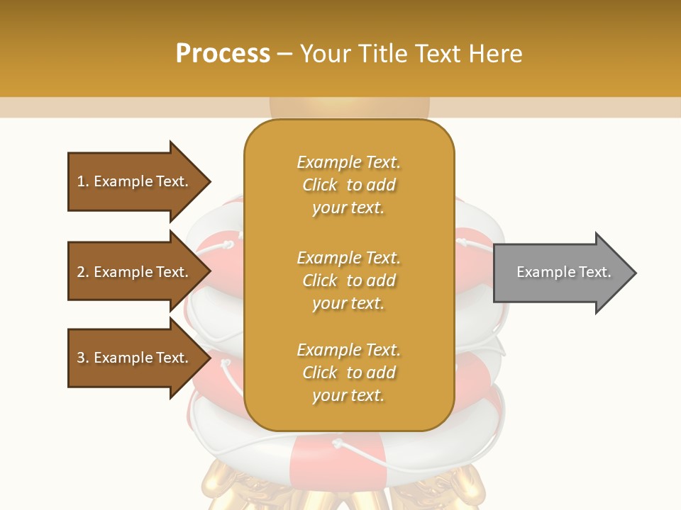 Help Toon Human PowerPoint Template