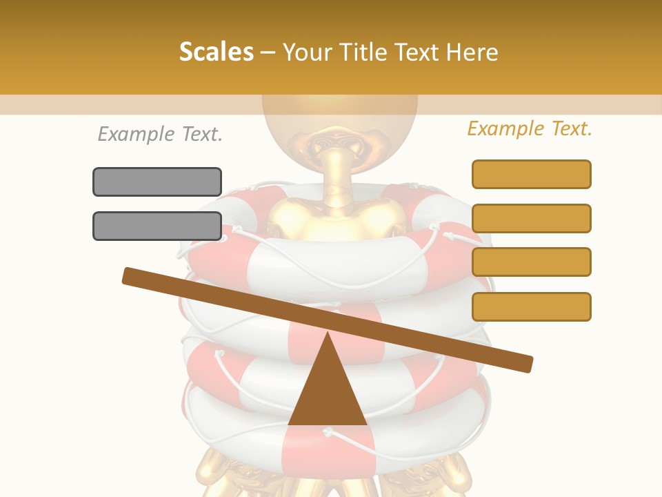 Help Toon Human PowerPoint Template