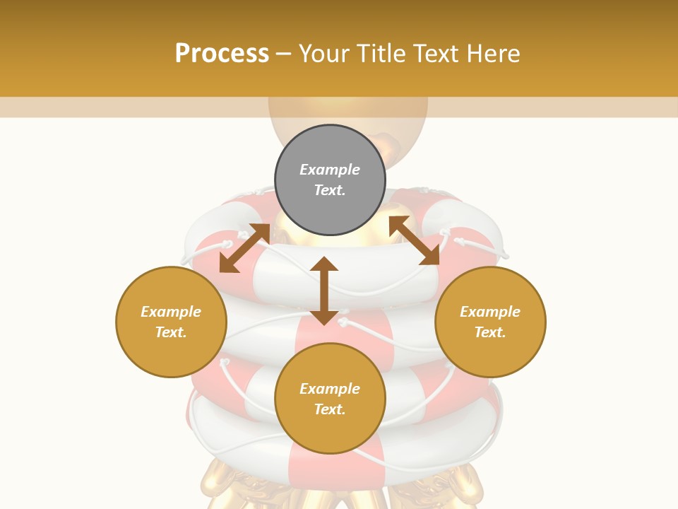 Help Toon Human PowerPoint Template