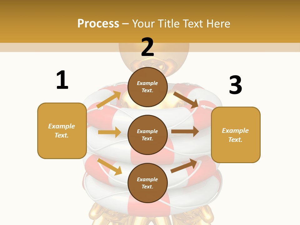 Help Toon Human PowerPoint Template