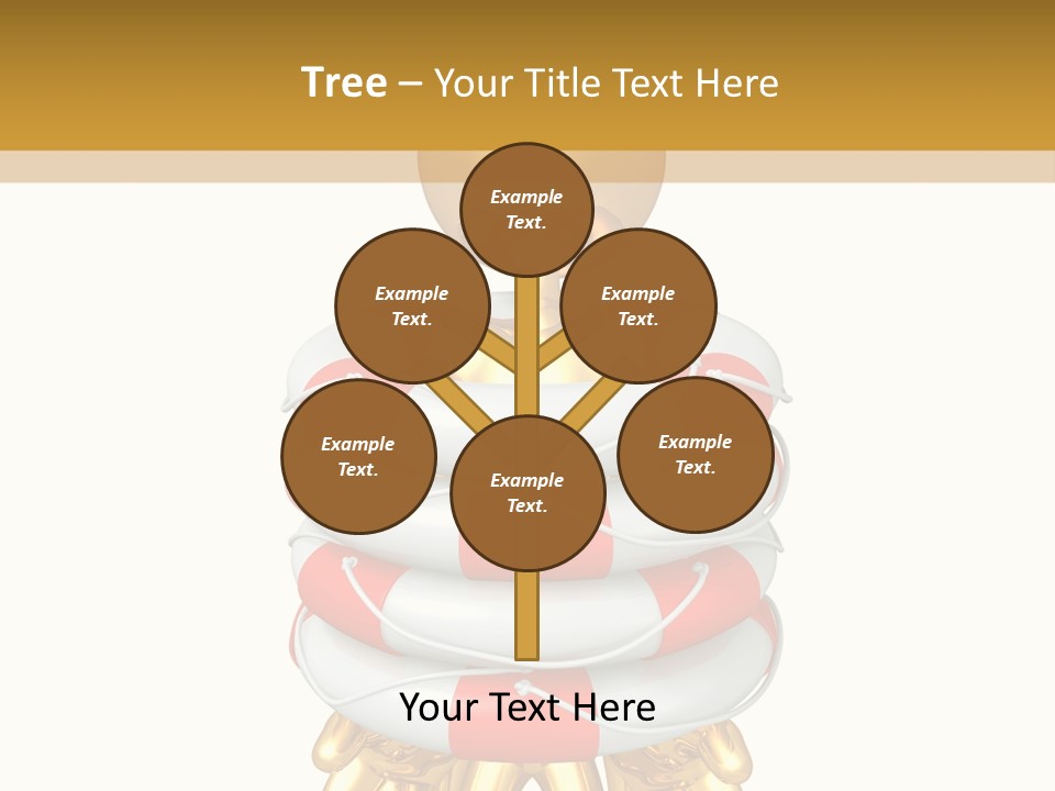 Help Toon Human PowerPoint Template