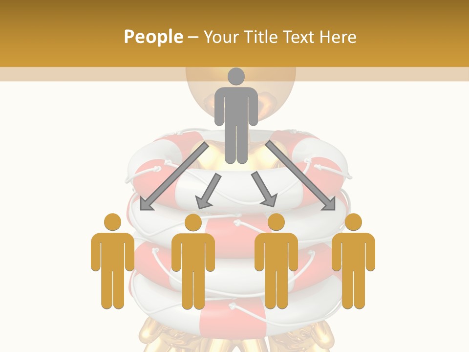 Help Toon Human PowerPoint Template