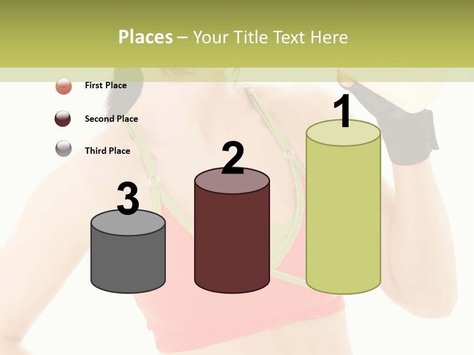 Drinking Health Care Weight Loss PowerPoint Template