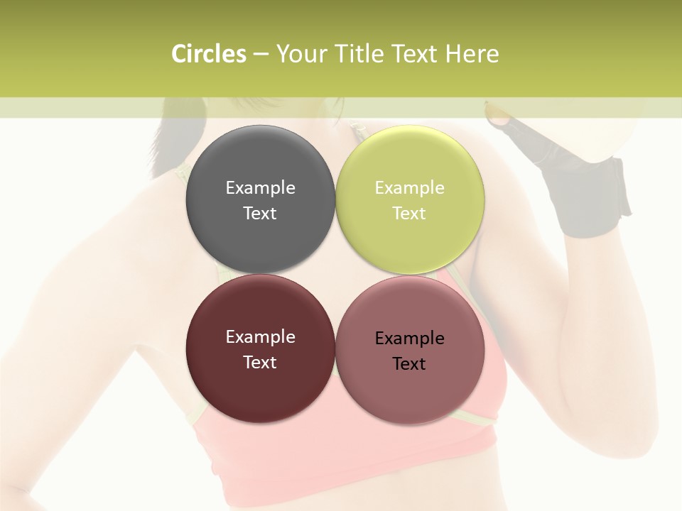 Drinking Health Care Weight Loss PowerPoint Template