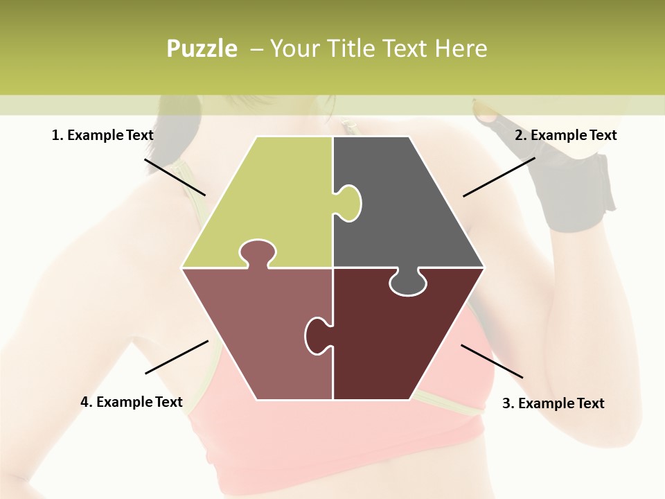 Drinking Health Care Weight Loss PowerPoint Template