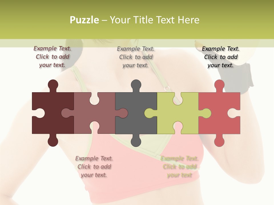 Drinking Health Care Weight Loss PowerPoint Template