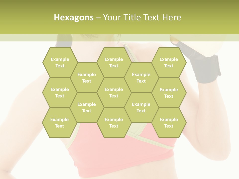 Drinking Health Care Weight Loss PowerPoint Template