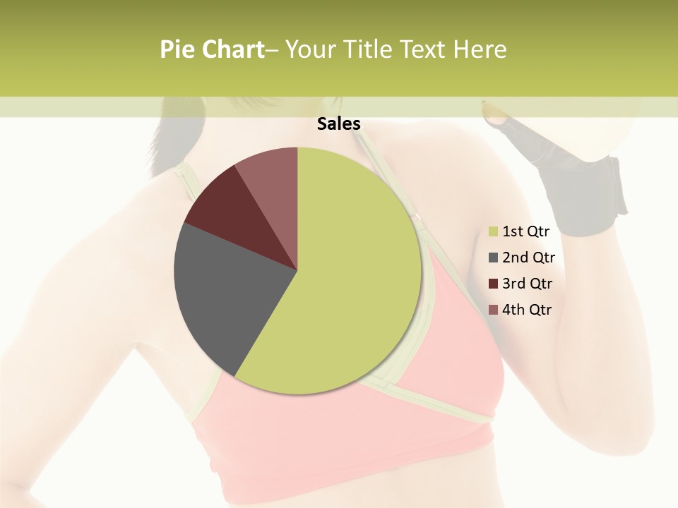 Drinking Health Care Weight Loss PowerPoint Template