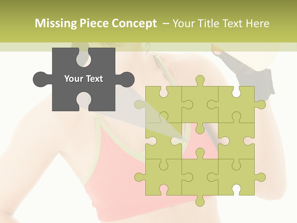 Drinking Health Care Weight Loss PowerPoint Template