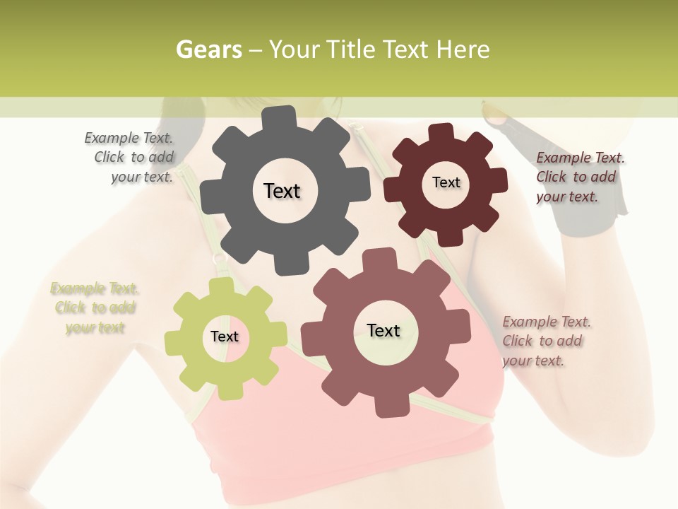 Drinking Health Care Weight Loss PowerPoint Template