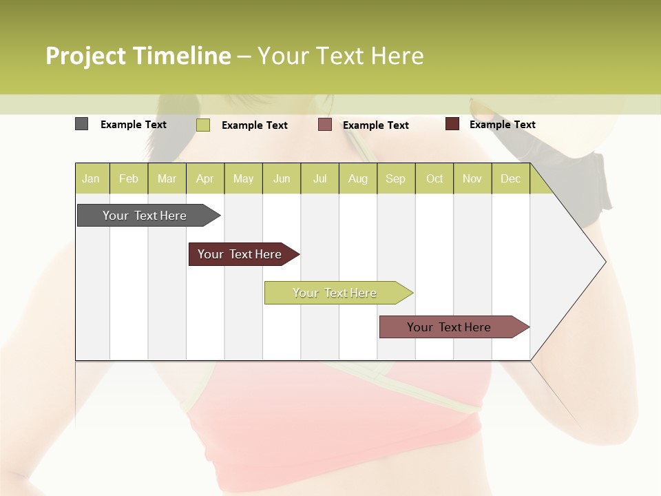 Drinking Health Care Weight Loss PowerPoint Template