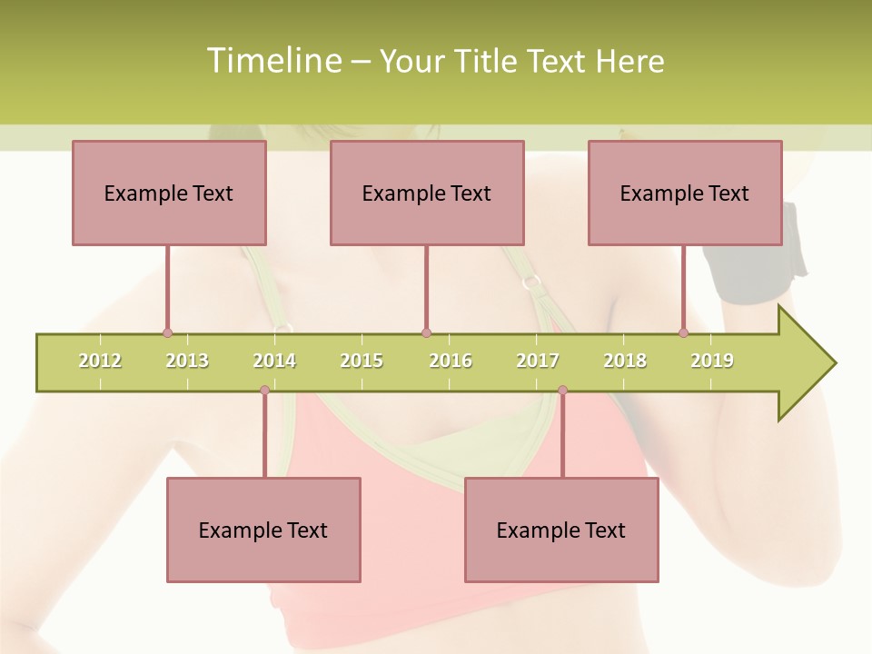 Drinking Health Care Weight Loss PowerPoint Template