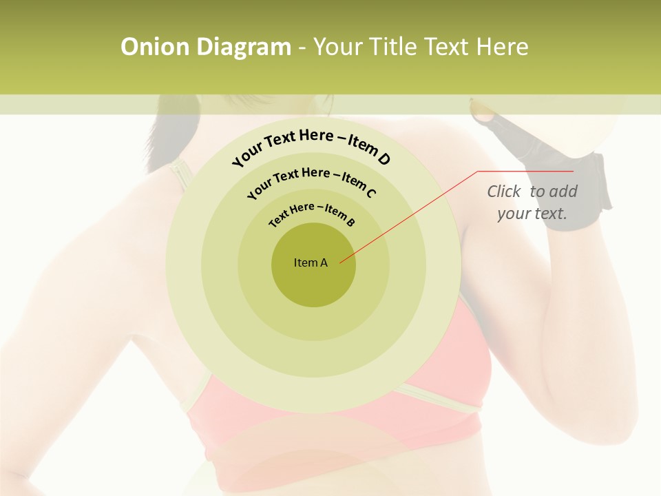 Drinking Health Care Weight Loss PowerPoint Template