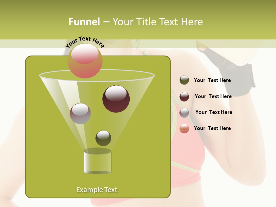 Drinking Health Care Weight Loss PowerPoint Template