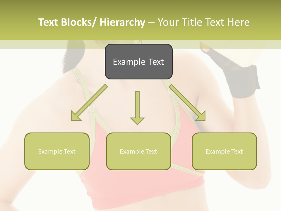 Drinking Health Care Weight Loss PowerPoint Template