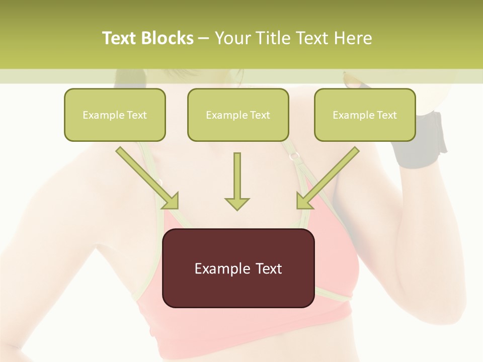 Drinking Health Care Weight Loss PowerPoint Template