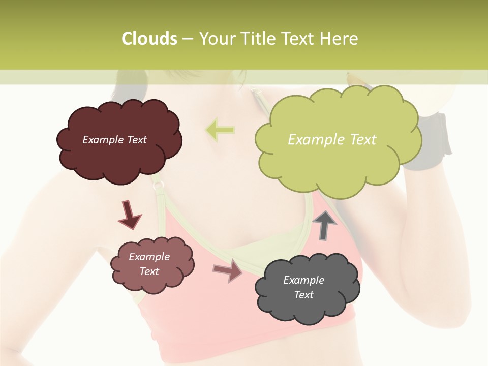 Drinking Health Care Weight Loss PowerPoint Template