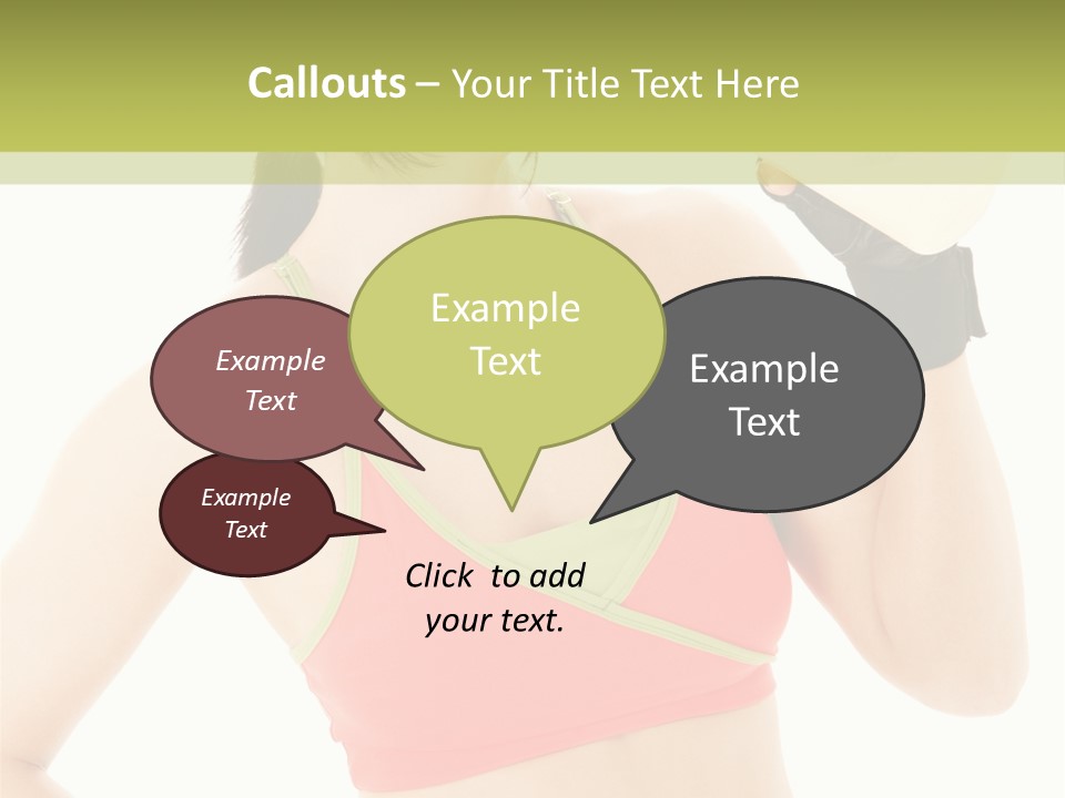 Drinking Health Care Weight Loss PowerPoint Template