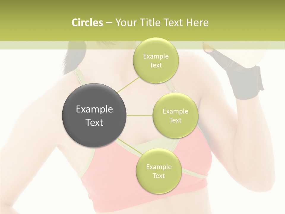 Drinking Health Care Weight Loss PowerPoint Template