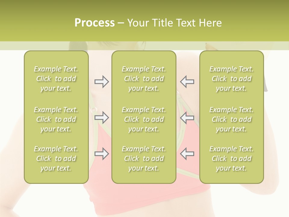 Drinking Health Care Weight Loss PowerPoint Template