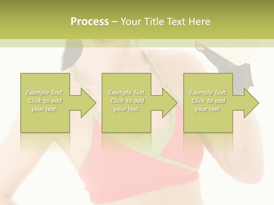 Drinking Health Care Weight Loss PowerPoint Template