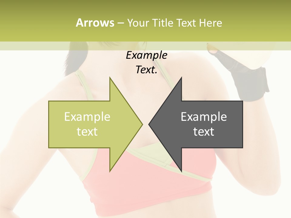Drinking Health Care Weight Loss PowerPoint Template