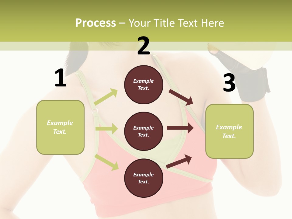 Drinking Health Care Weight Loss PowerPoint Template