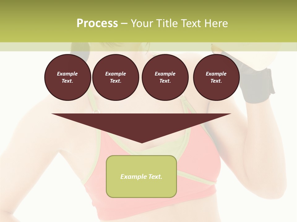 Drinking Health Care Weight Loss PowerPoint Template