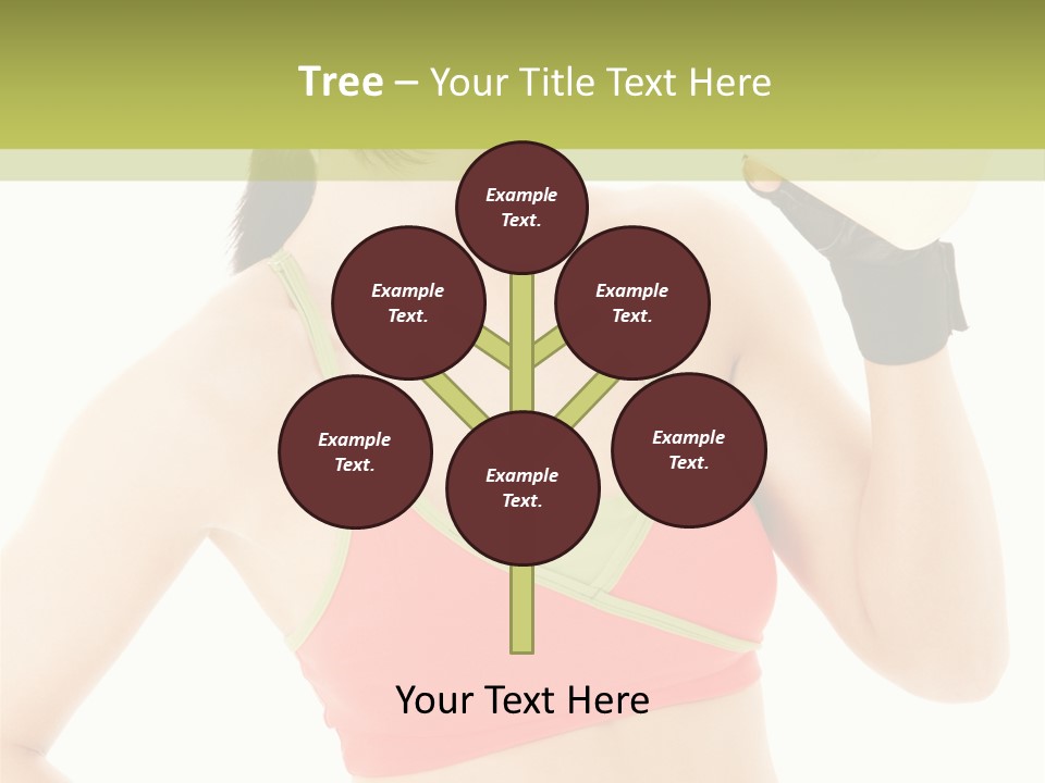 Drinking Health Care Weight Loss PowerPoint Template