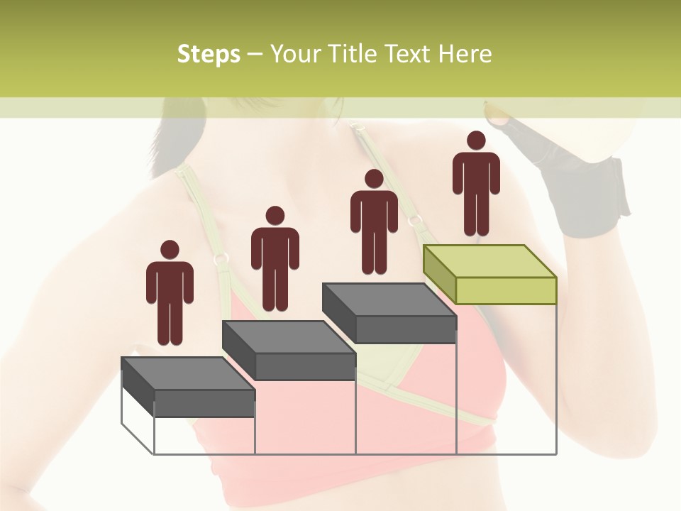 Drinking Health Care Weight Loss PowerPoint Template