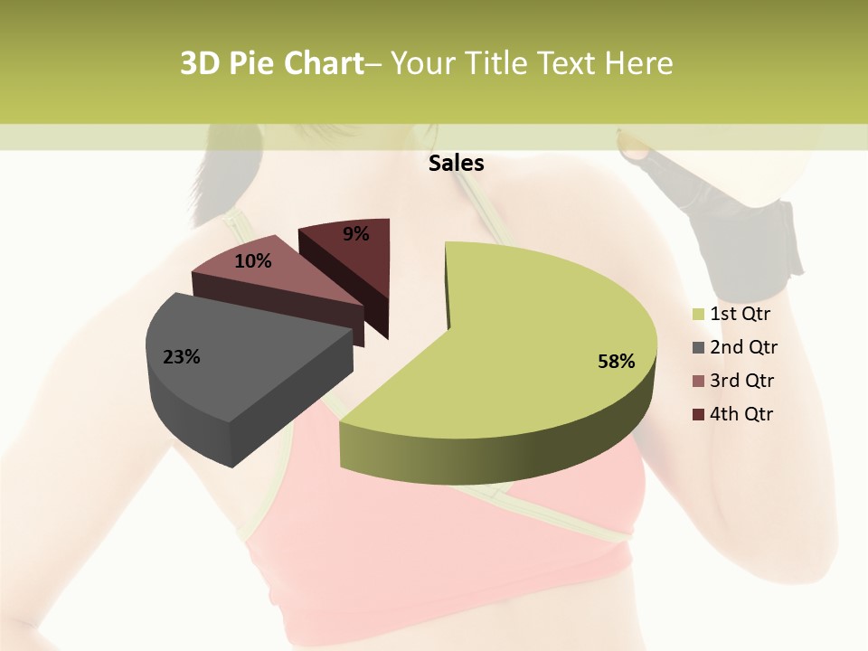 Drinking Health Care Weight Loss PowerPoint Template