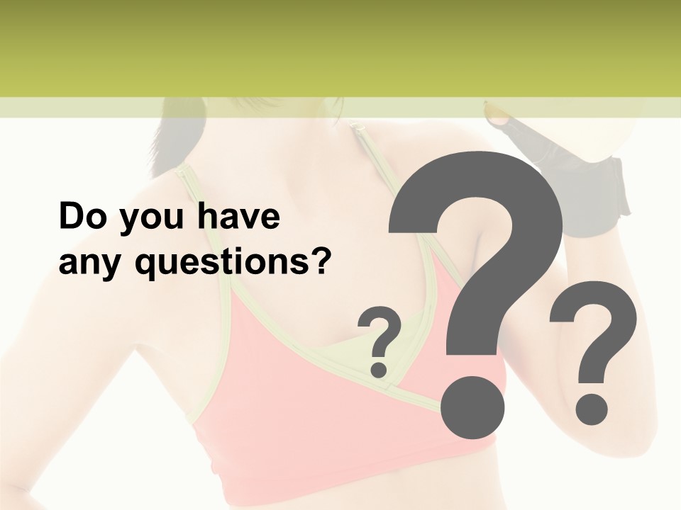 Drinking Health Care Weight Loss PowerPoint Template