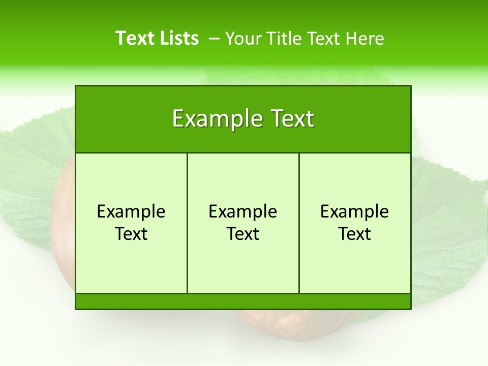 Shell Squirrel Background PowerPoint Template