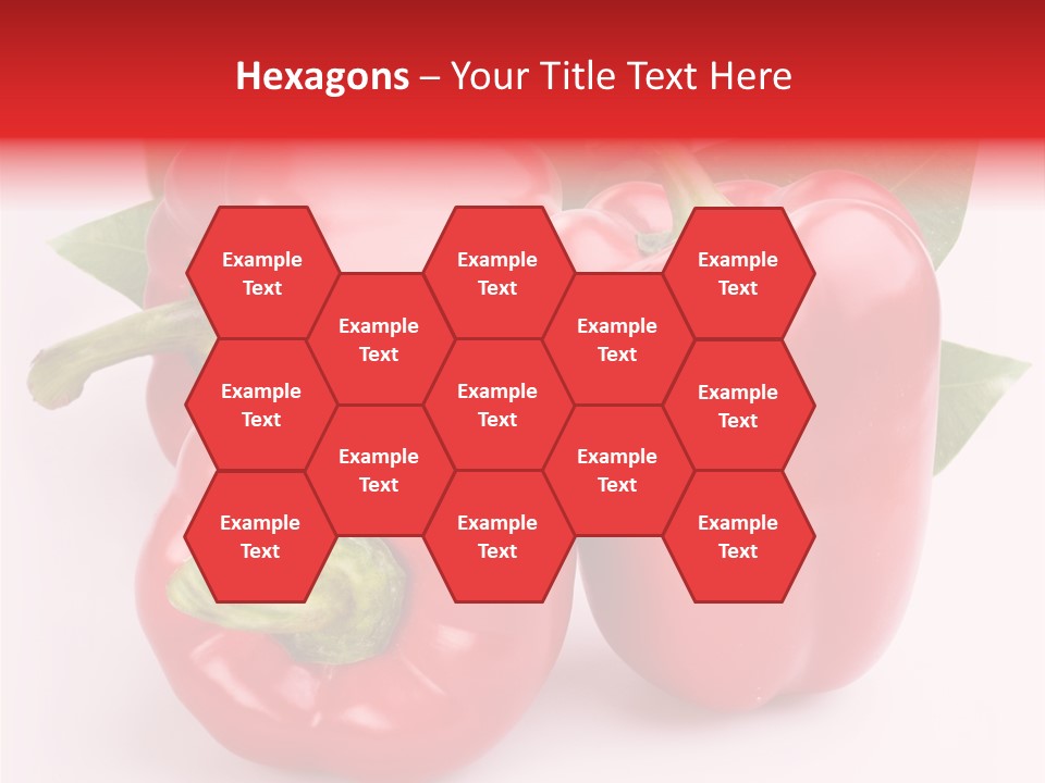 Green White Isolated PowerPoint Template