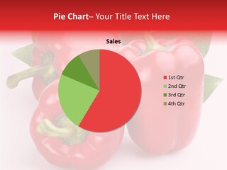 Green White Isolated PowerPoint Template