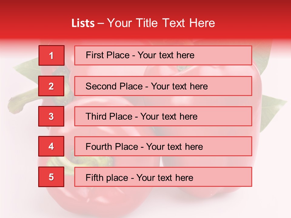 Green White Isolated PowerPoint Template