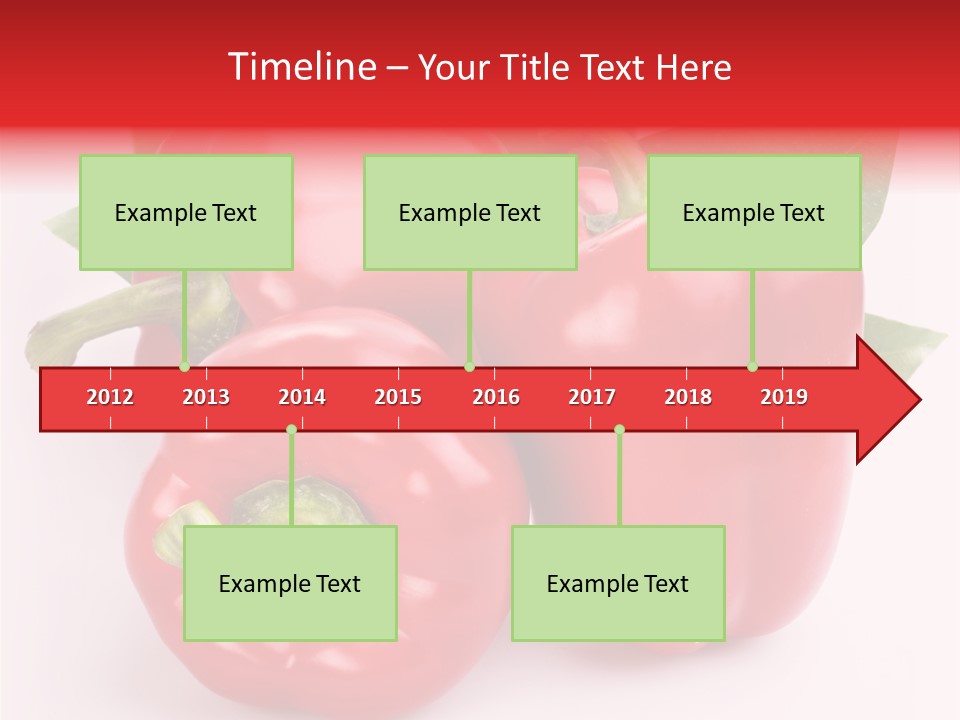 Green White Isolated PowerPoint Template