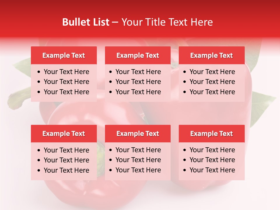 Green White Isolated PowerPoint Template
