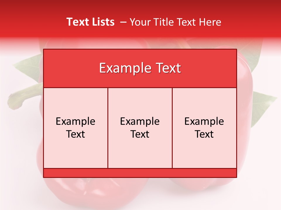 Green White Isolated PowerPoint Template