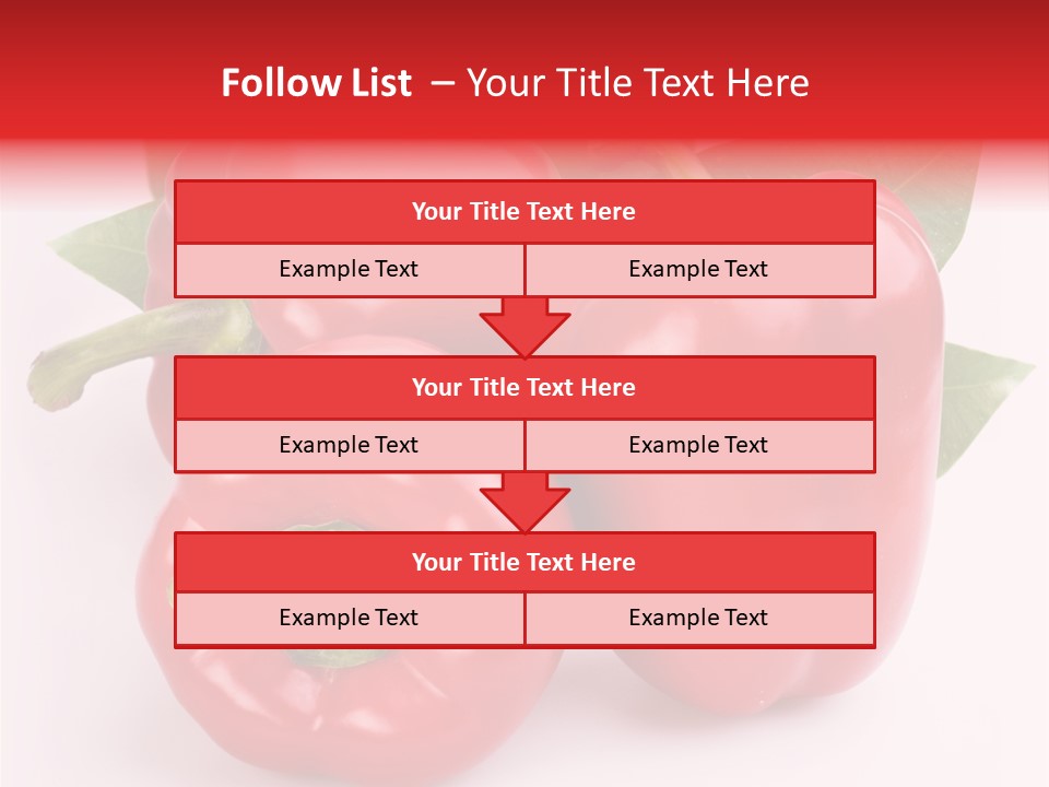 Green White Isolated PowerPoint Template