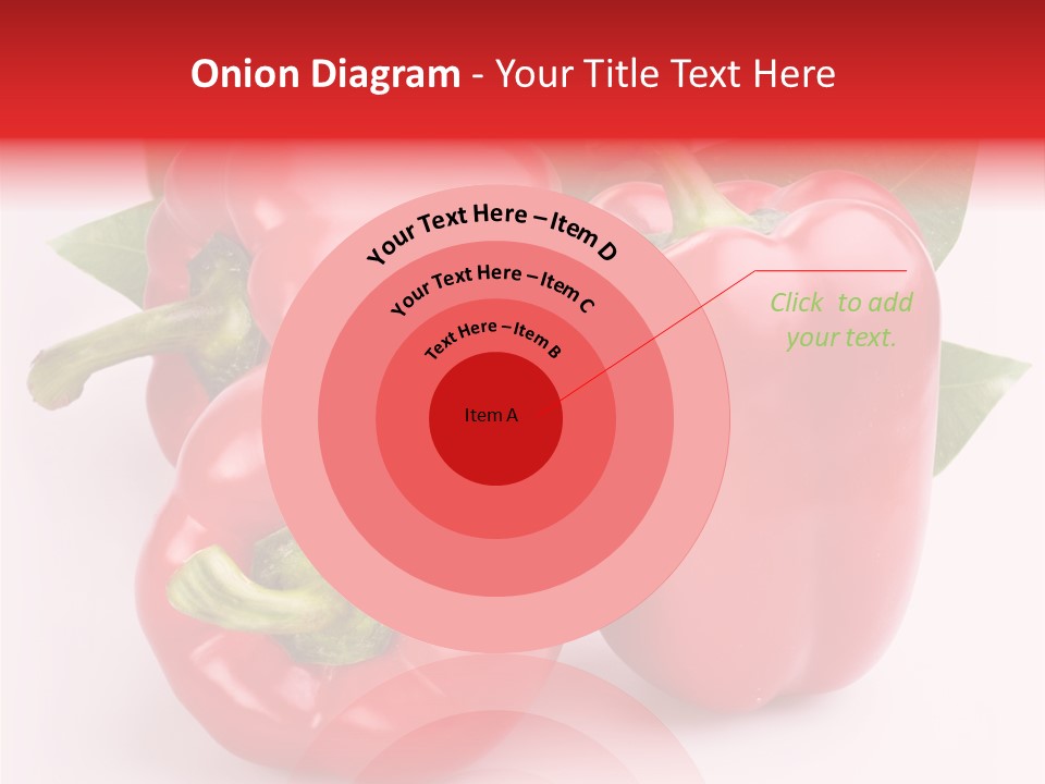 Green White Isolated PowerPoint Template