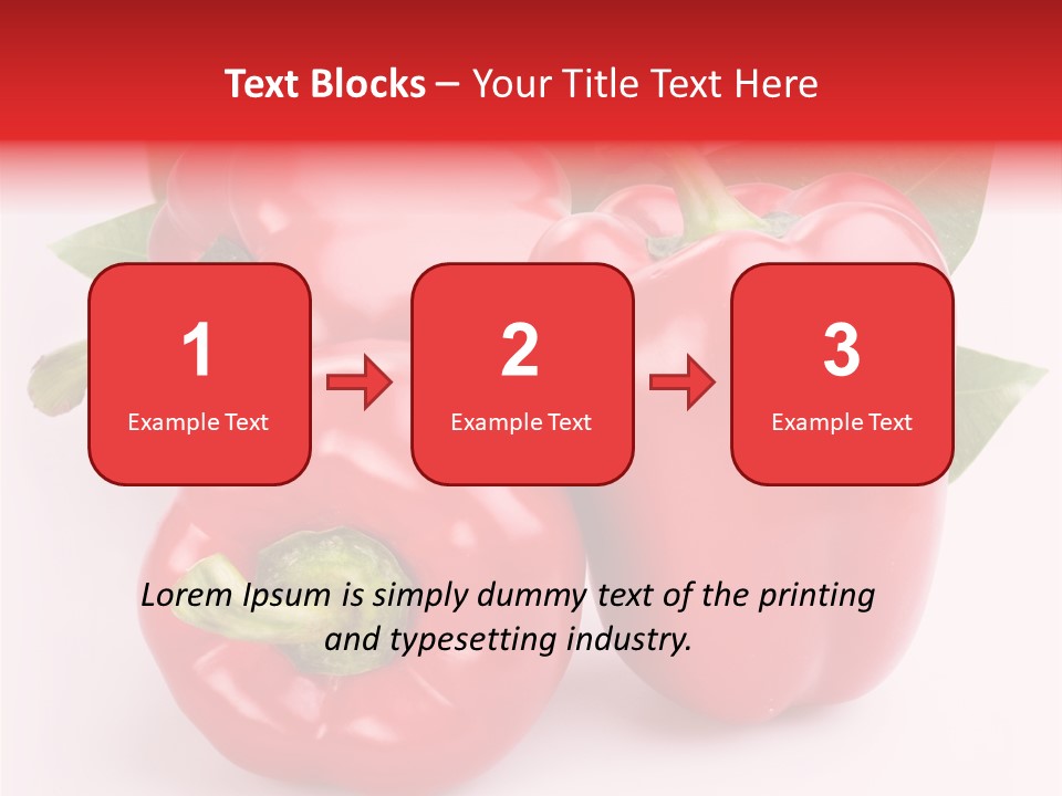 Green White Isolated PowerPoint Template