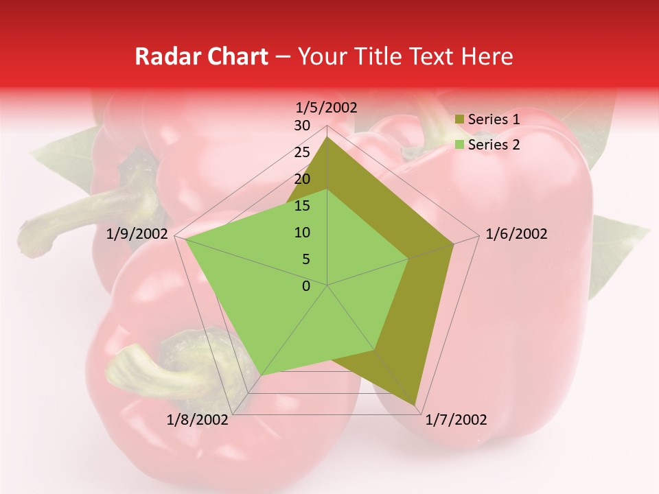 Green White Isolated PowerPoint Template