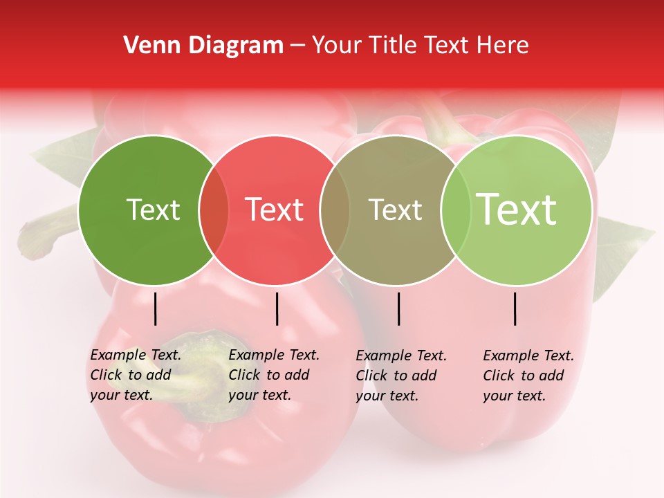 Green White Isolated PowerPoint Template